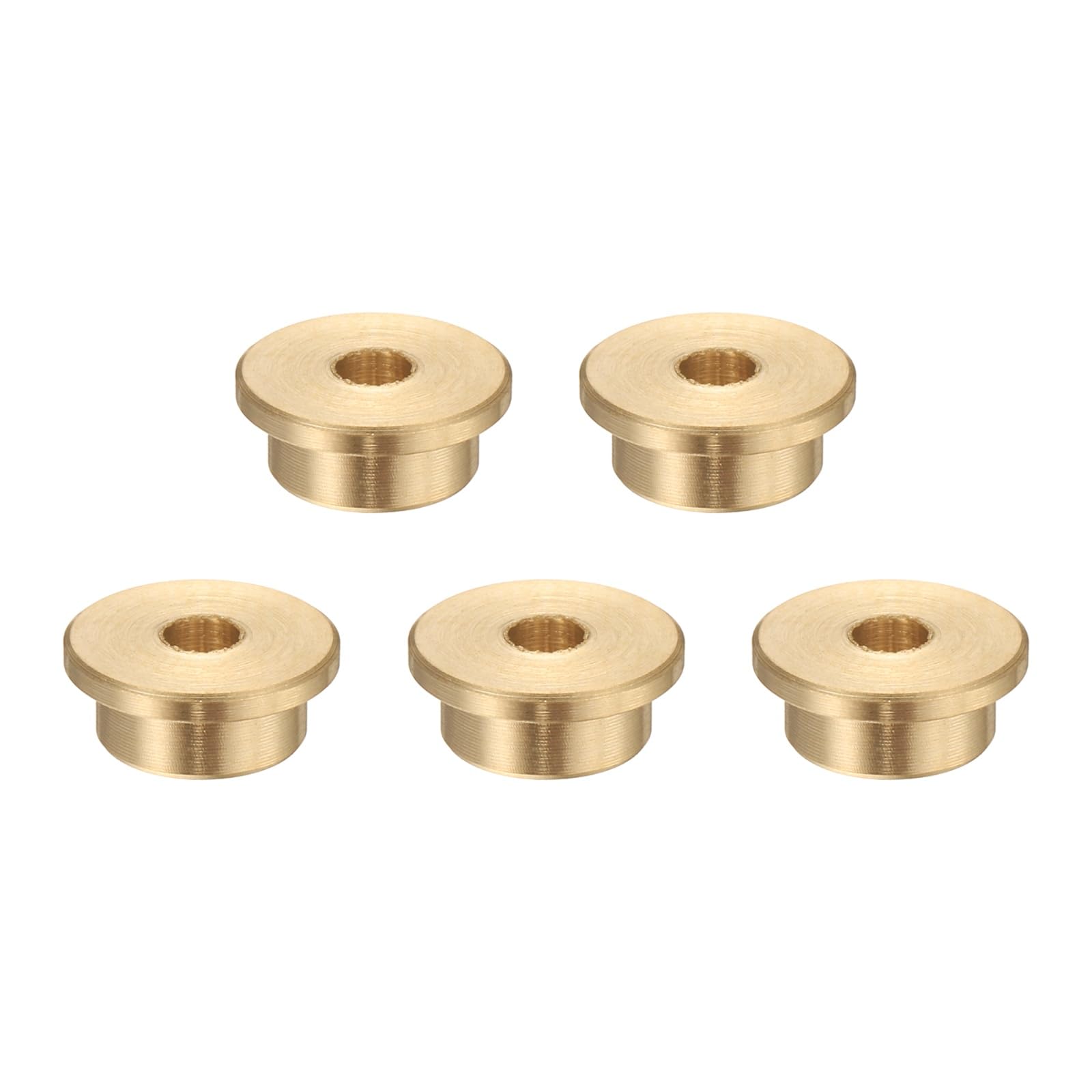YELARXI Golf Brass Tip Weights, Club Weight Head Accessories Reusable Plug Insert Golf Weighted Spike for Steel Wood Iron Shaft 5Pcs & 1g -Fit For(0.355"/0.370" Pointed Shaft)