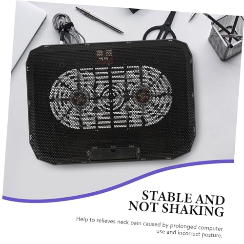 Base portátil para laptop con ventilador ajustable HOMSFOU miniatura 2