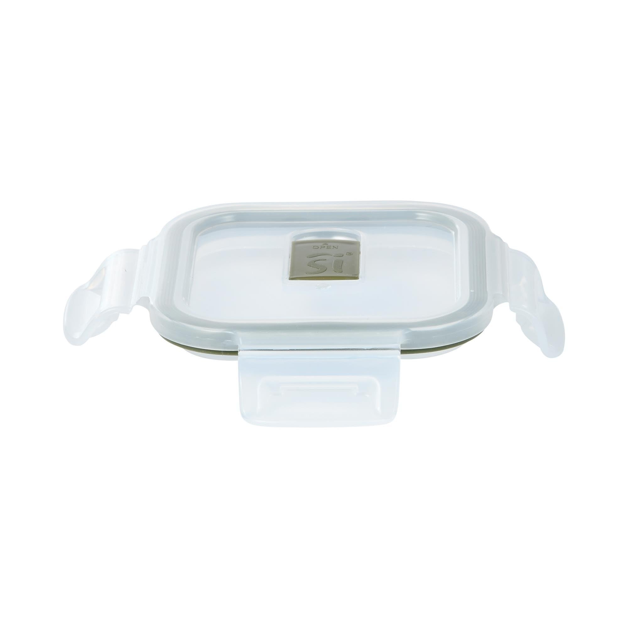 San Ignacio EXPERT Juego de 4 Herméticos Transparentes (320ml + 520ml + 800ml + 950ml) en Vidrio de borosilicato con tapa hermética EXPERT