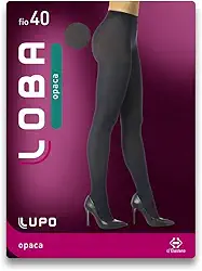 Meia Calça Loba Opaca Fio 40 (Adulto) Tamanho: Gg | Cor: Preto