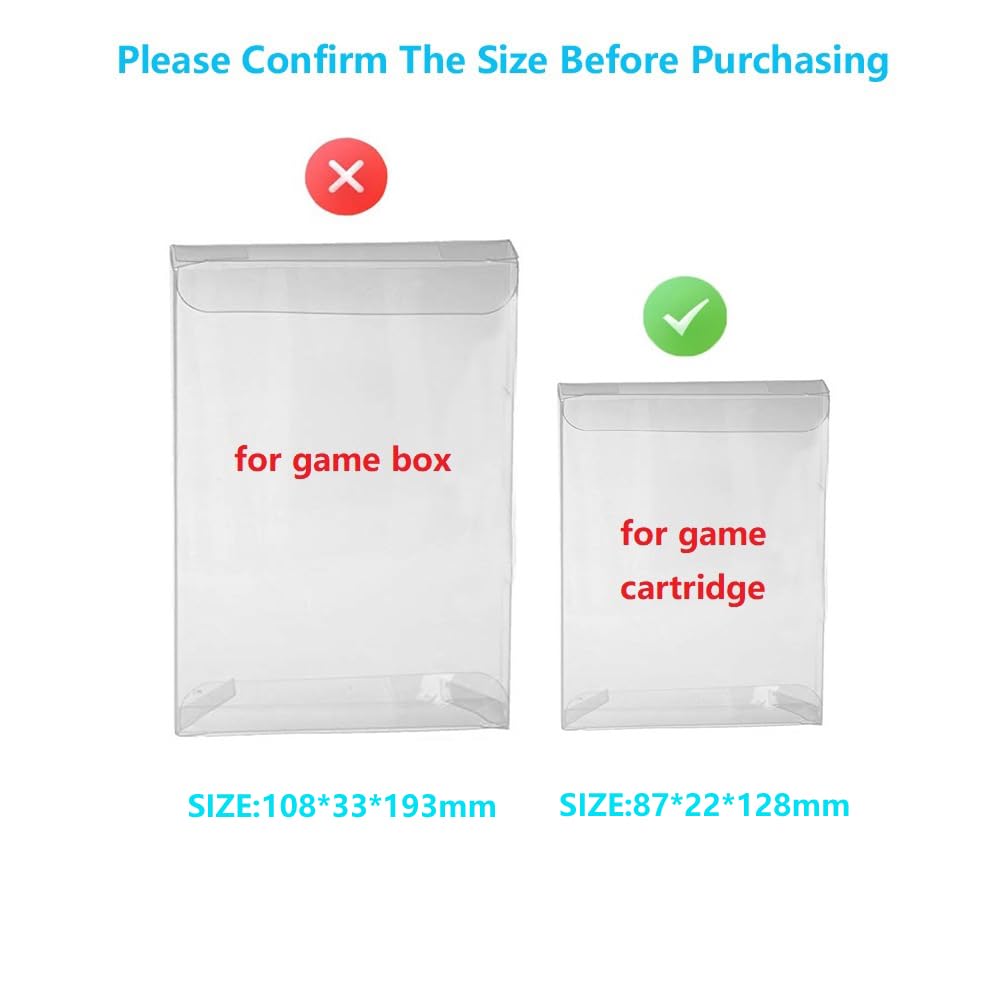 WICAREYO 20pcs Boîtier de Protection pour Cartouche de Jeu Compatible pour Super Famicom SNES EU JP Version