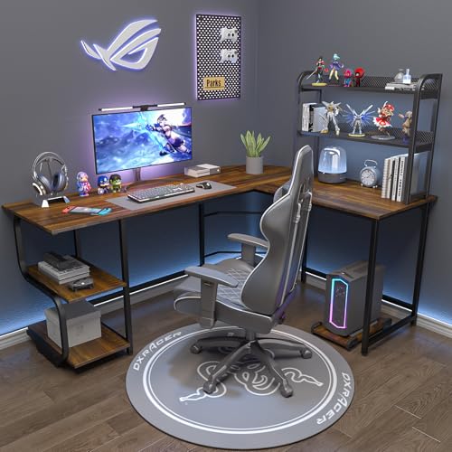 L shaped executive office desk