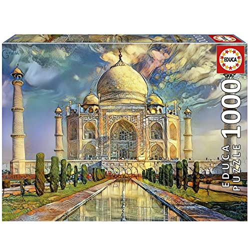 Educa 19613 1000 Taj Mahal, Varied, 68 x 48 cm