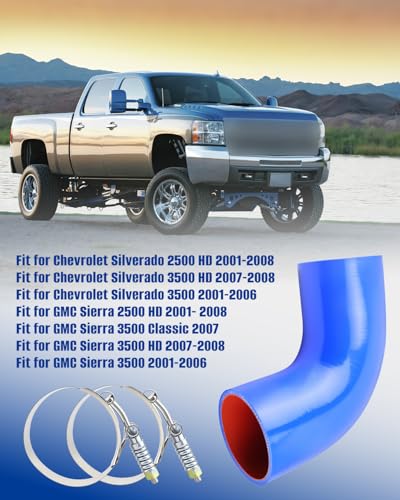 Kit refroidisseur intermédiaire 904-130 résout les sifflements de turbo sur Silverado GMC - 2