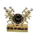 Wonham Dolls House Miniature Accessory Mantlepiece Ornamental Twin Cherub Clock
