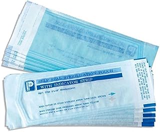 Premier Clear Sterilisation Pouches, 90 x 230mm, Pack of 200 (3710)