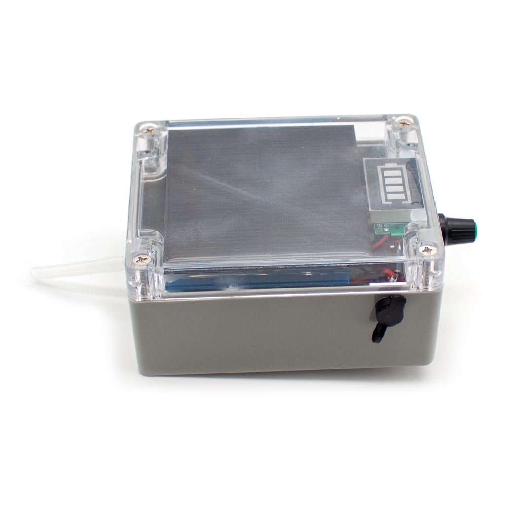 Toplionace Pompe à Oxygène pour Pêche Sauvage énergie Solaire étanche Portable Rechargeable Oxygénateur Pompe à Air pour Aquarium
