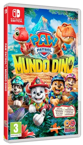Juguete infantil Paw Patrol Mundo Dino para juego creativo en el suelo del salón