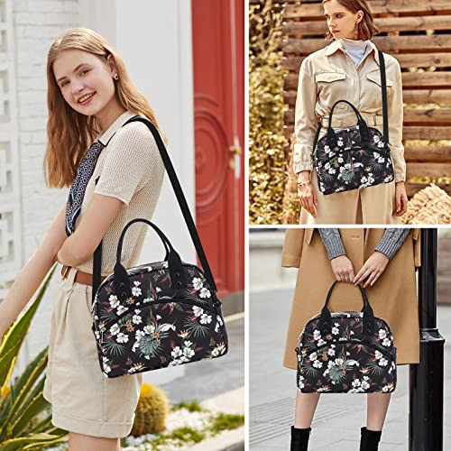 Kasibon Lunch Bag For Women Men Insulated Lunch Box Reusable Leakproof Soft Cooler Cooling Tote For Work Picnic Beach, Freezable Lunch Bag With Adjustable Shoulder Strap #TOP1