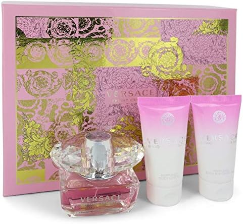 Amazon.com : Versace Bright Crystal - 3 Pc Women's Gift Set With 1.7oz ...