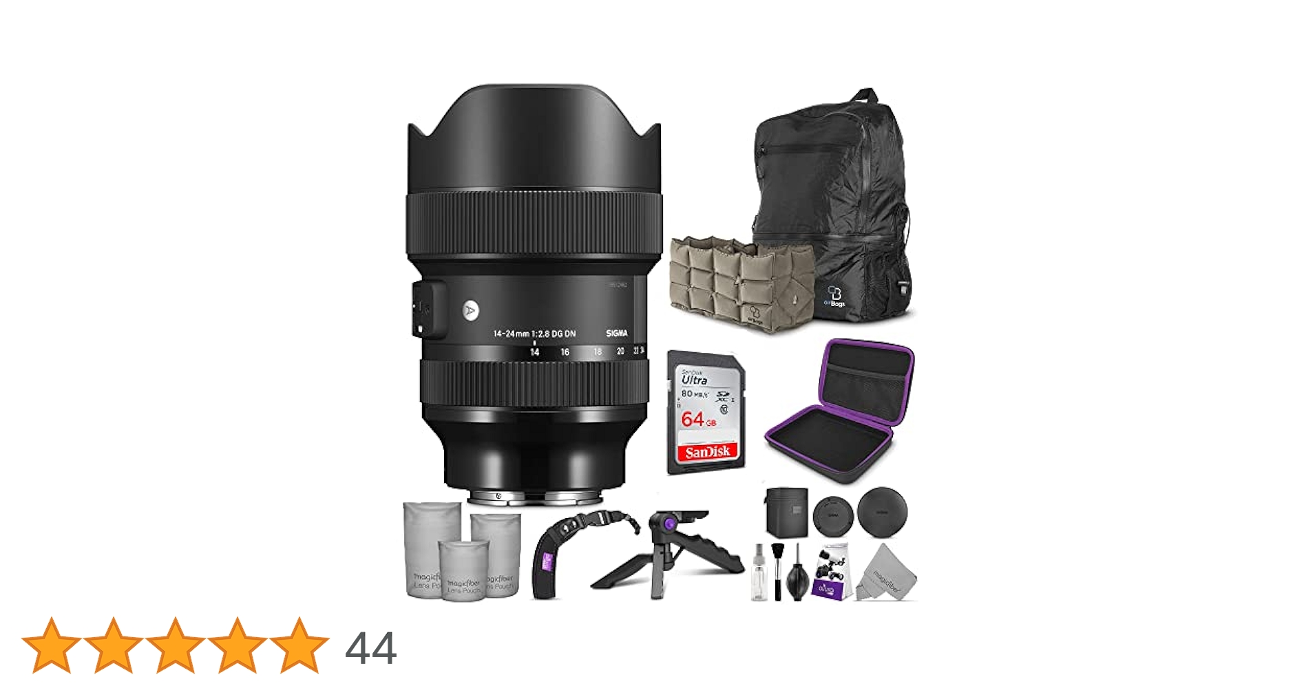 Sigma 14-24mm f/2.8 DG DN Art Lens for Sony E Mount with