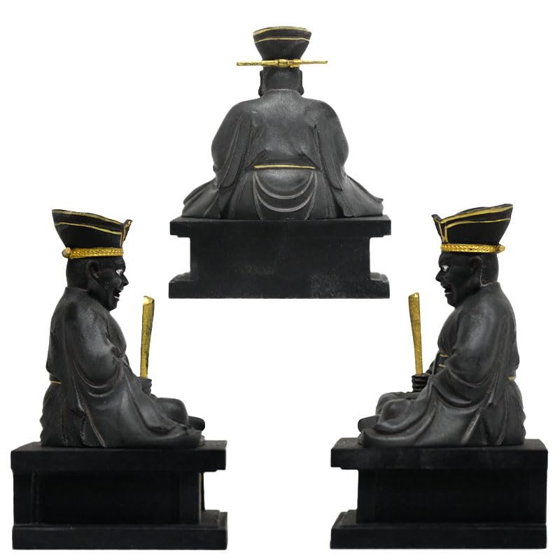 優しい仏様　蒼雲昨　未開眼　木製仏像彫刻 閻魔大王の仮の姿　５４万円　超希少仏 Amazon.co.jp: 海宇工芸（Kaiu Art）: 閻魔大王
