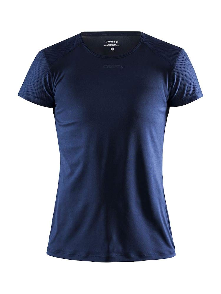 Craft Training Wear Advanced Essence Short Sleeve Slim Jerseys - Blaze, Small