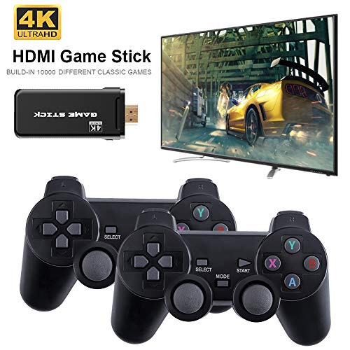 Retro Spielekonsole, shenruifa 4K HDMI-Ausgang 64 GB Game Stick Videospielkonsole, USB Wireless Console Spiel Eingebaute… – Bild 4