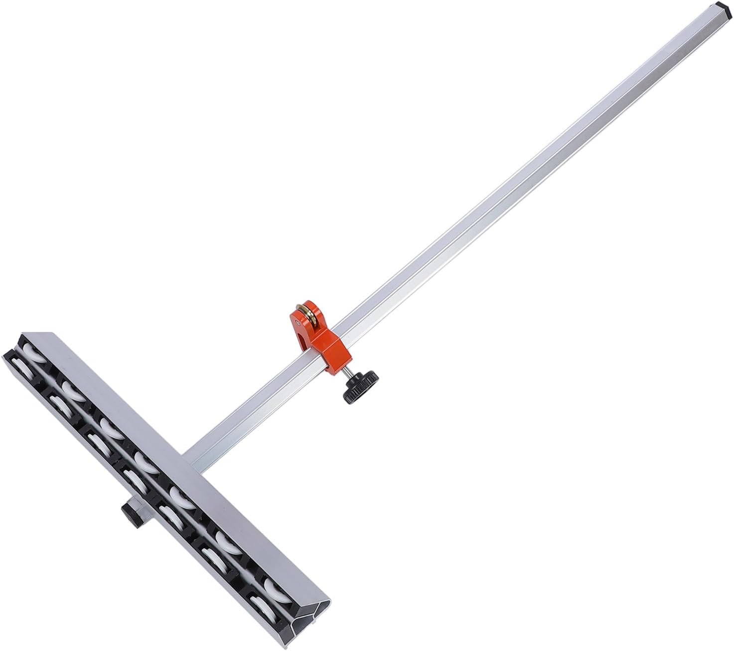 60cm T Shaped Glass Cutting Tool, Aluminum Alloy Manual T Type Push Glass Cutter Adjustable 14 Roller Tile Cutters for Thick Glass, T Type Glass, and Ceramic Tile Cutting