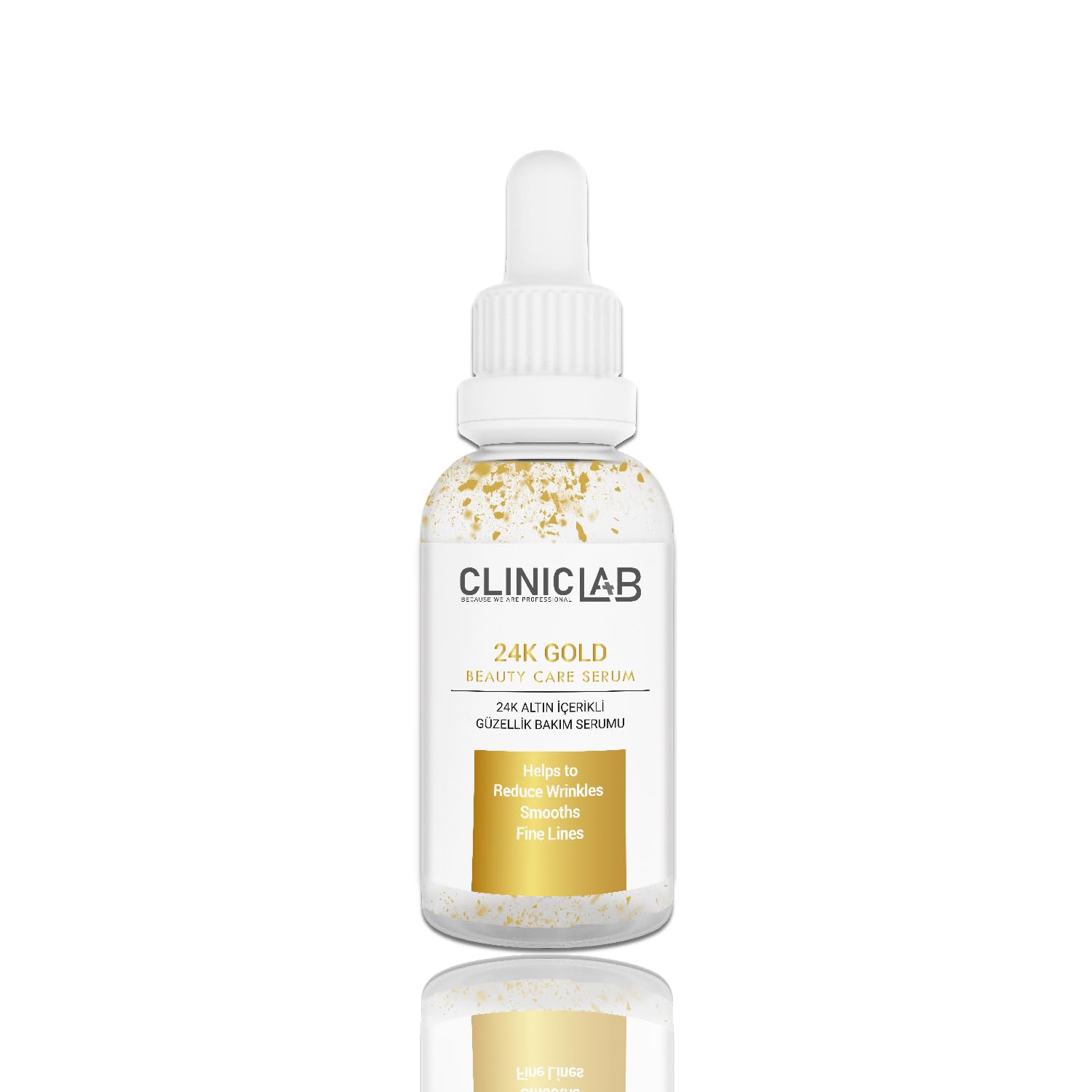 24K Altın Parçacıklı Yaşlanma Karşıtı Bakım Serumu 30 ml