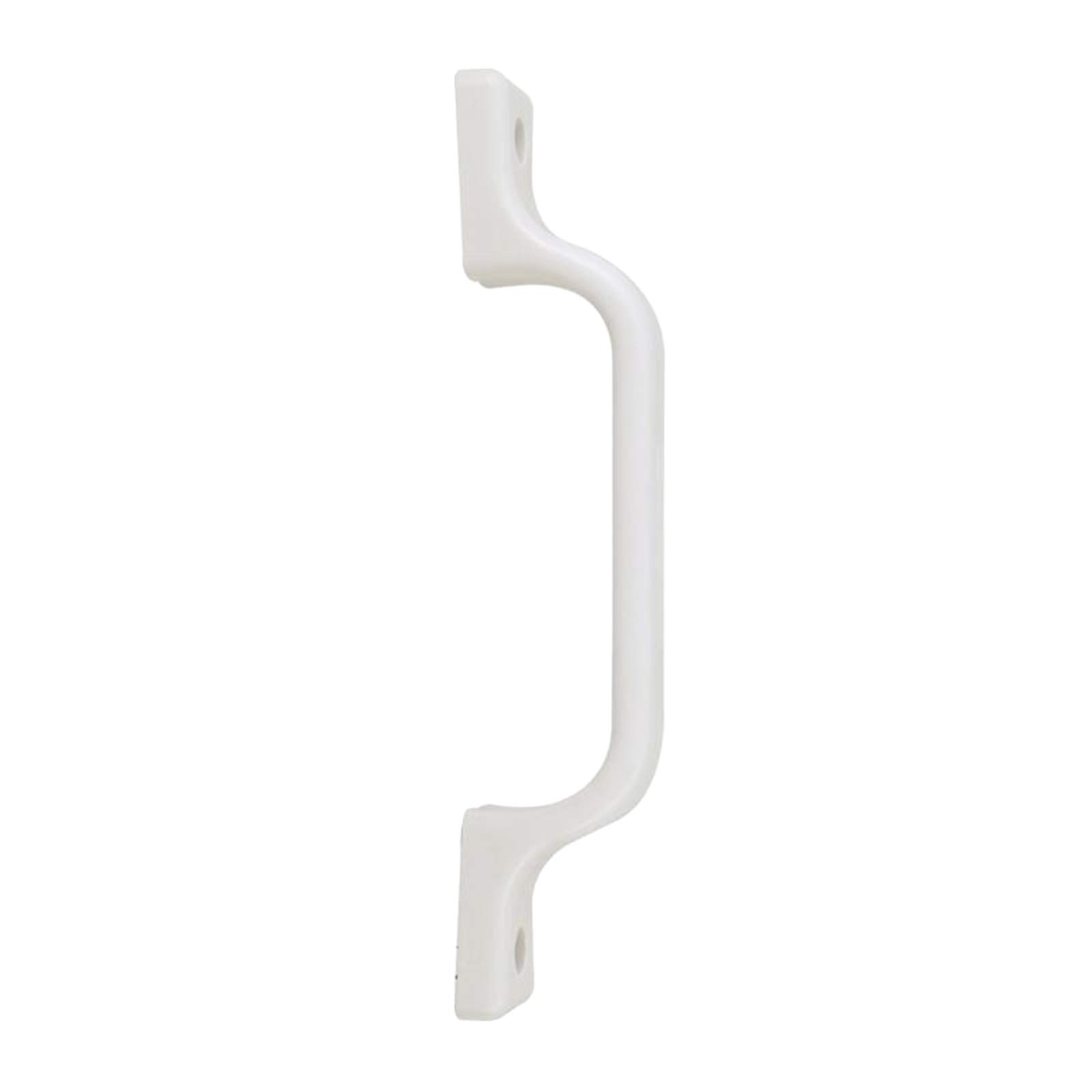 Caravan Door Lock, 9.25" White ABS Grab Handle Door Assist Bar Entry Sep for rv car Camper Trailer(Bianco)