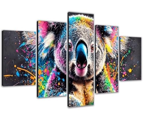 Diamond Painting Koala 150x75cm grand format pour broderie diamant adulte