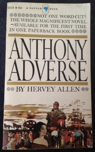 Anthony Adverse B001Q98Y70 Book Cover