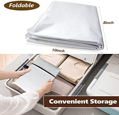 Heated Clothes Airer Cover with Zipper, Electric Clothes Dryer Cover Helps to Speed Up Drying (Clothes Rack Cover Only), 420D Oxford Cloth,Waterproof, Dustproof