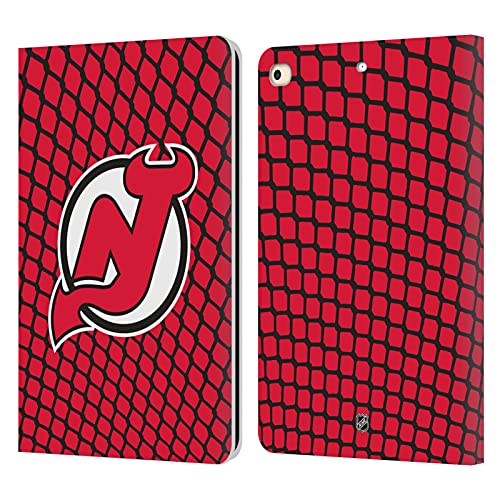 Étui iPad 9.7 NHL New Jersey Devils antichoc avec fentes cartes