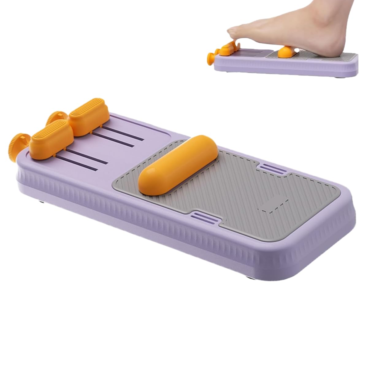 Appareil de Musculation de la voûte Plantaire, Outil d'exercice pour Les Pieds à Double Ressort et résistance Ajustable. Soulage la Pression Musculaire. Portable et léger, il Convient à la Danse, au