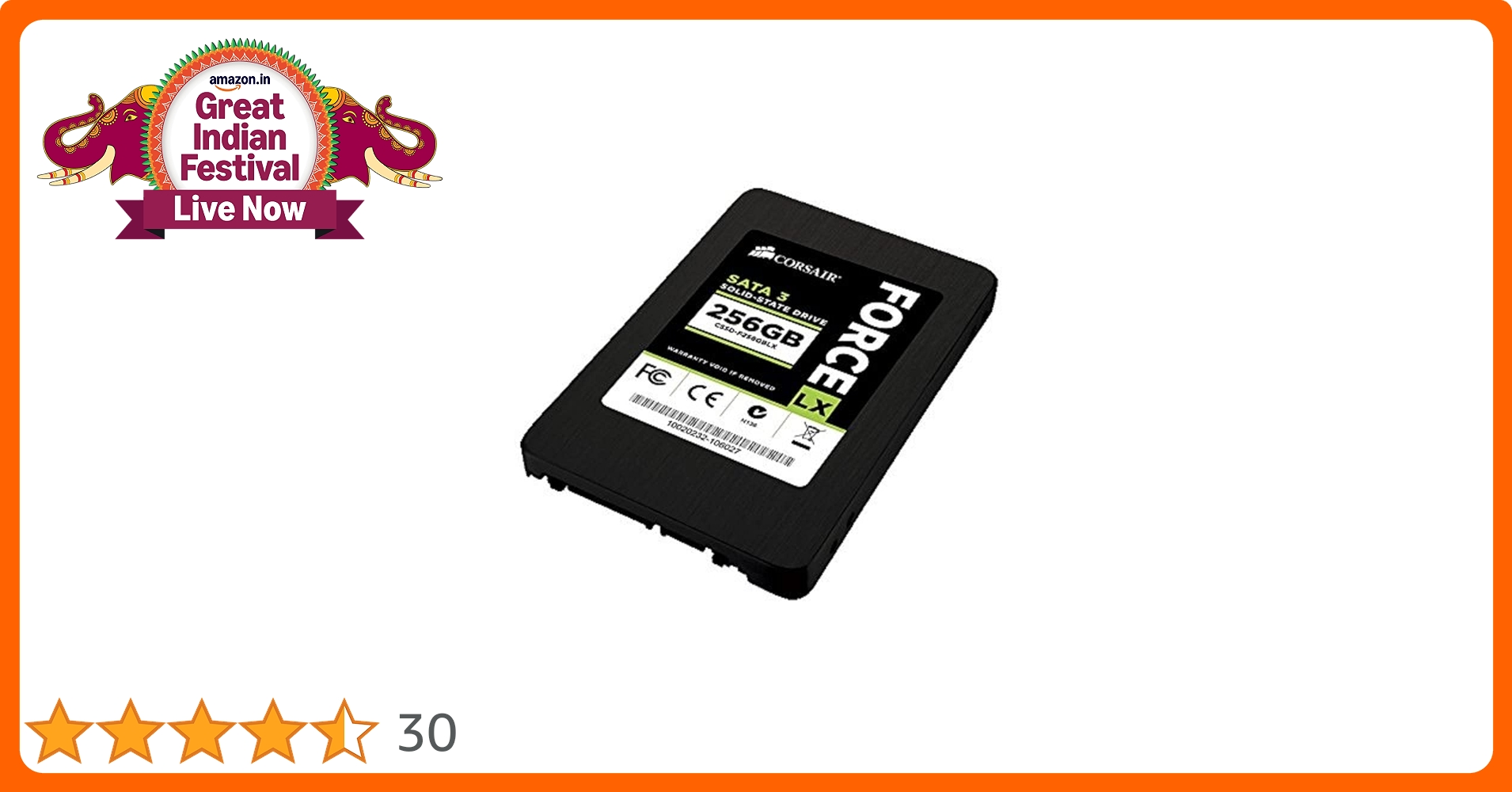Amazon.in: Buy Corsair Force Series LX Solid-State Hard