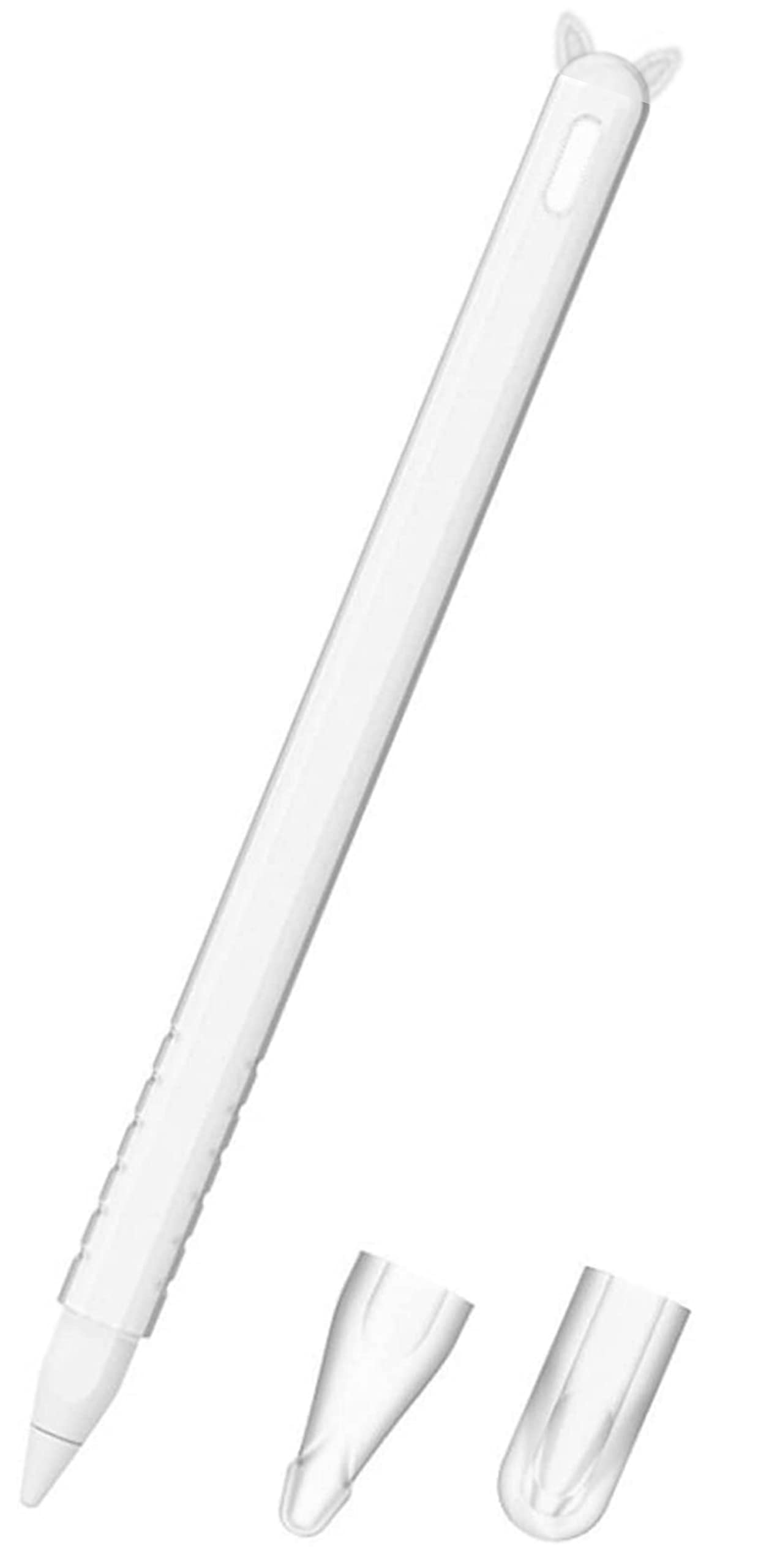 Meyaar Cute Ear Case Silicone Skin Cover for Apple Pencil 2nd Generation, and Protective Nib Cover Accessories Compatible with iPad Pro 11 12.9 inch, (Pink) — Amazon image 11