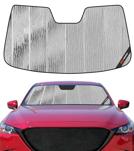 Pigenius Windshield Sun Shade for Mazda CX-9 2016-2023 with Sensor - AstraGuard