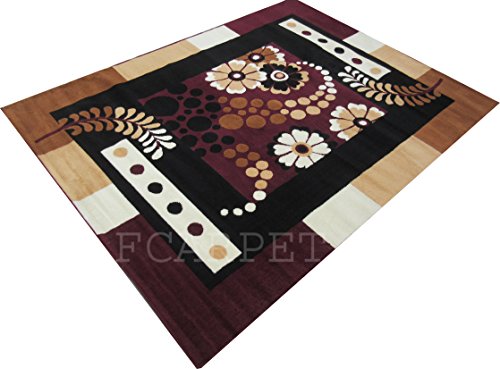 Image of TOP Rating Design with Multiple Choice 90X145 CM(3X5 FEET) Brown