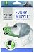 Cesar Millan Funny Muzzle, Dragon, Size 3, Green