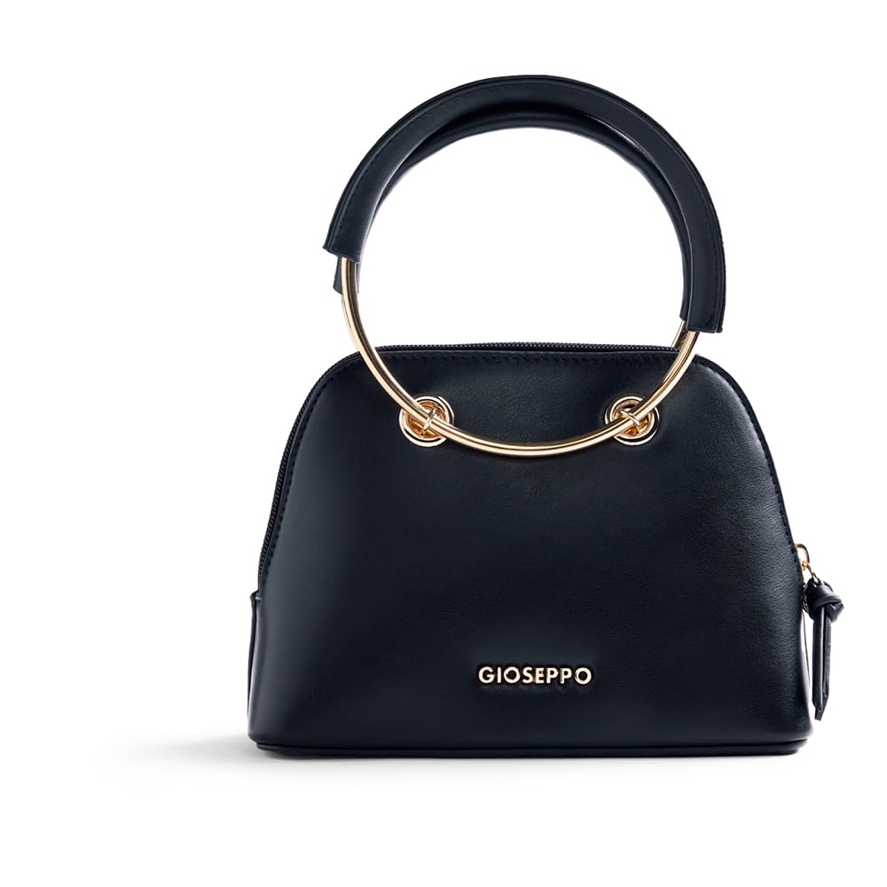 GIOSEPPO Women's Rothsay Party Bag, Black/White, Bolso Fiesta