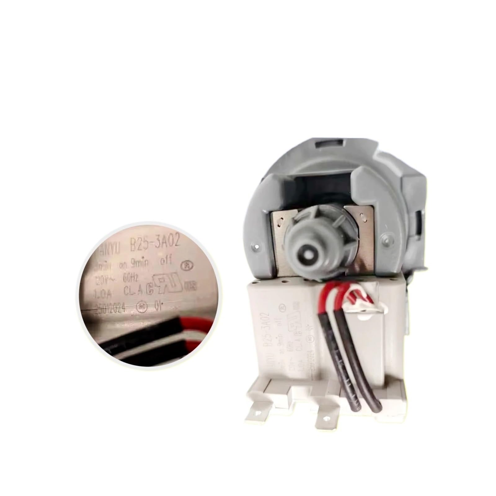 Bomba De Drenaje For Lavavajillas B25-3A02 DD31-00005A, Compatible con MABE Y Samsung, DD81-01527A Y DW0005A.
