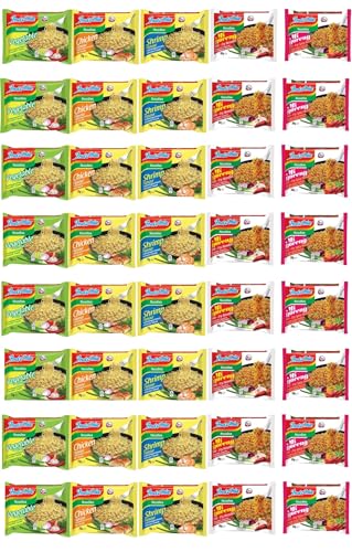 Indomie Box mit 5 verschiedenen Sorten