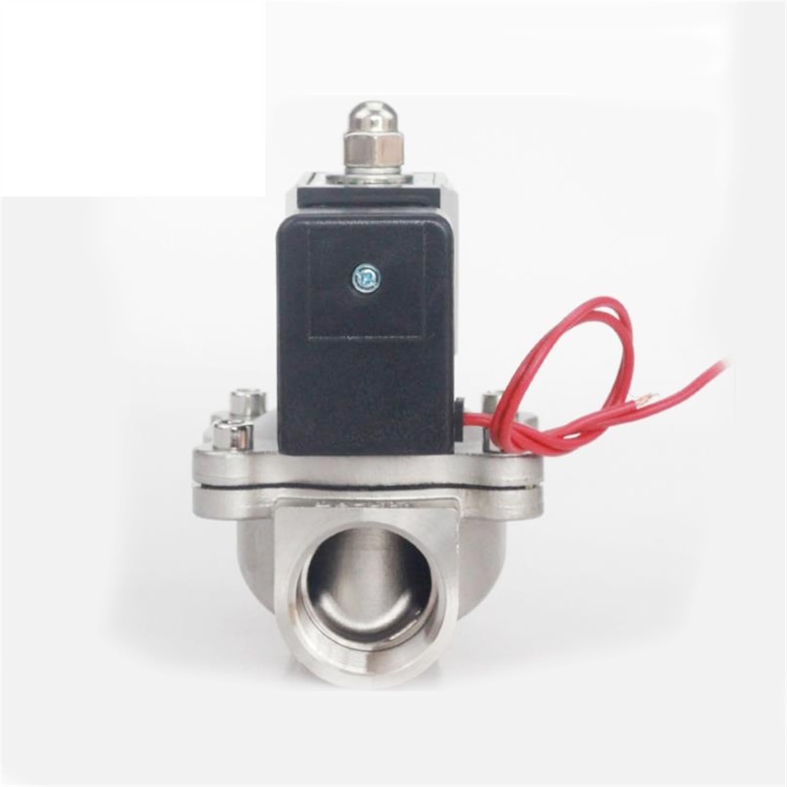 JNVFTCUX Stainless Steel Water Valve Solenoid 3/4 12v Dc Electric Low Pressure 1Pcs(Npt-120vac,2W-20B EPDM)