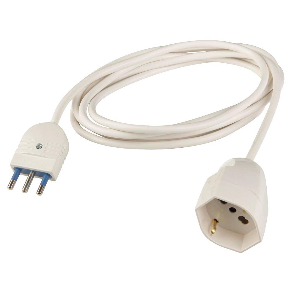 Prolunga Elettrica POLY POOL MULTISIZE - Cavo 40 Cm, Spina Piccola 10A, Presa Grande Schuko, Con Interruttore Sicurezza - Foto 10