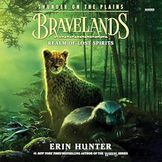 Bravelands: Thunder on the Plains #3: Realm of Lost Spirits Audiolibro Por Erin Hunter arte de portada
