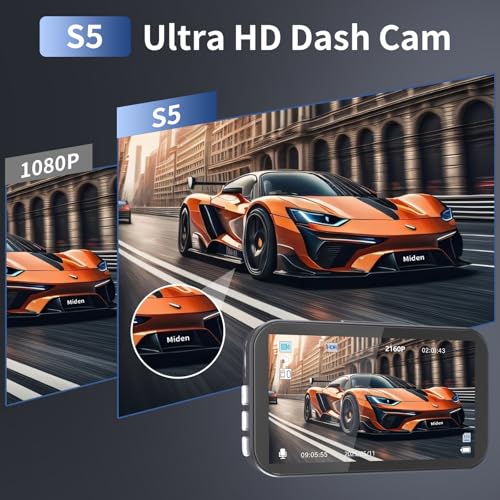 Image of Miden 2-Channel Dash Cam