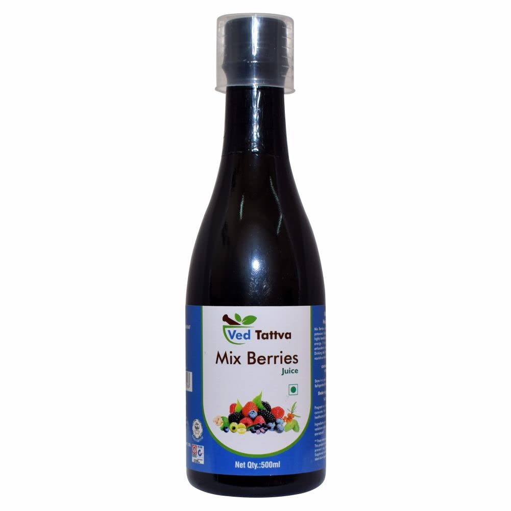 Ved Tattva Mix Berry Juice (500 Ml (Pack of 1))-image-9