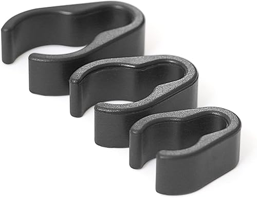 Miniatura 6 de Pinzas para cable de soporte de micrófono, abrazadera de plástico para poste de pluma, varios tamaños con bridas (32 unidades)