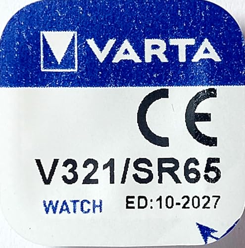 Botón de la célula 321, Varta V321, SR65, SR616SW, 14mAh