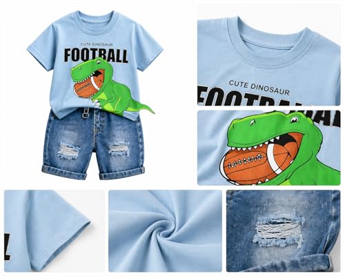 Image of Bold N Elegant Cotton Cute Cartoon Printed Half Sleeve T-Shirt And Shorts Clothing Set For Infant Toddler Baby Boy Girl