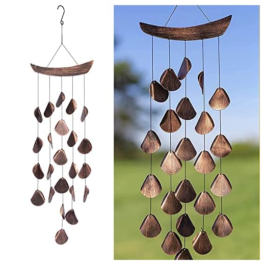 VP Home 31-Inch Wind Chimes for Outside - Unique Outdoor Garden Wind Chime - Decorative Harmonic Windchimes for Patio, Porch, or Yard - Thoughtful Gift for Relaxation or Outdoor Decor - Shimmering Zen