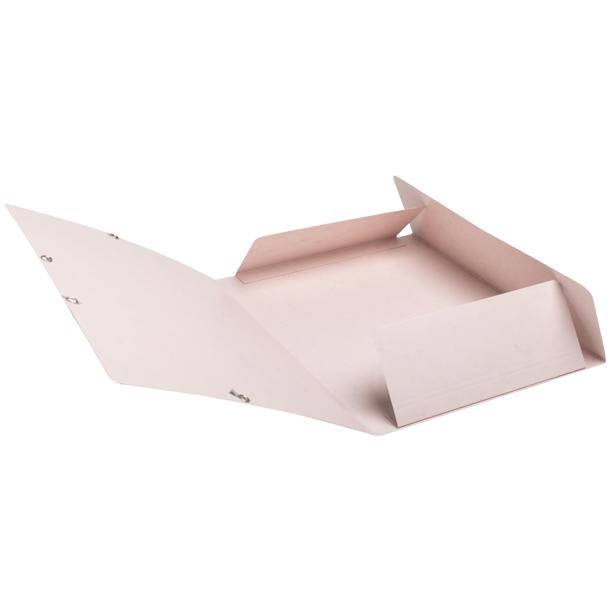 Exacompta - Rif. 55274E - Cartone da 25 cartellette con elastici Skandi - tasche a 3 lembi - in carta lucida 400g/m2 - 24X32 cm per documenti in formato A4 - colore nude
