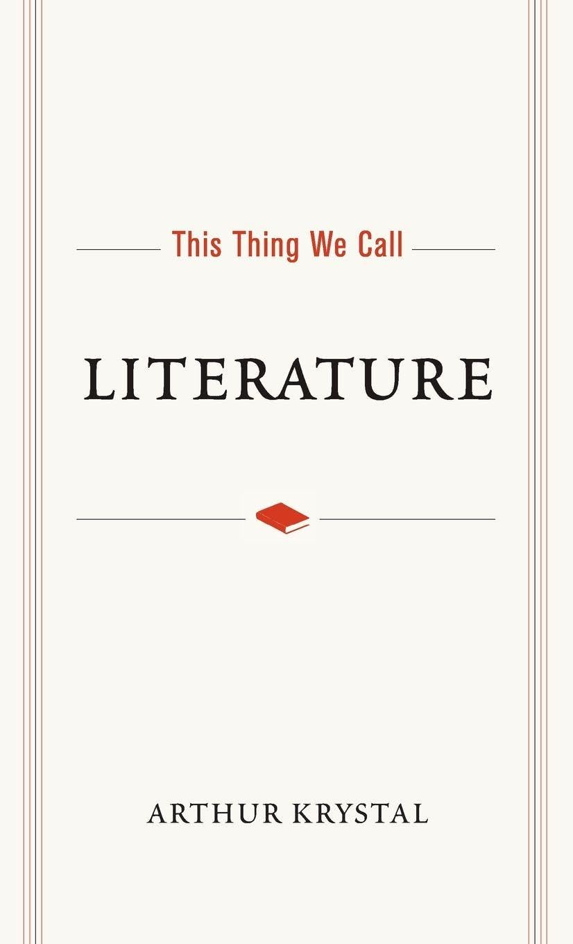 Buy This Thing We Call Literature — BookShops.in