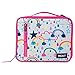 PackIt Freezable Classic Lunch Box, Rainbow Sky, Built with EcoFreeze Technology, Collapsible, Reusable, Zip Closure With Zip Front Pocket and Buckle Handle, Perfect for School Lunches