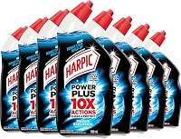 Harpic Power Plus Marine Explosion Toilet Cleaner 500mL (Pack of 8)