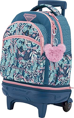 Mochila Carro Fijo Compact Desmontable Privata Papillon Cover