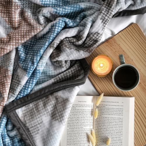 Image of MYTRIDENT Home Essential Flannel Printed Blanket for Winter Double Size (220 cm x 240 cm), 290 GSM, Mizuki