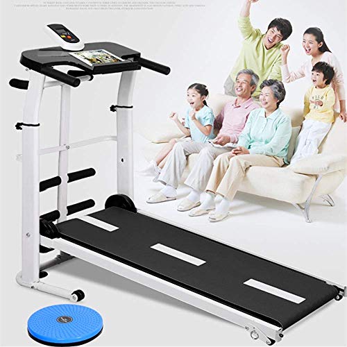 Image of Office Desk Treadmill, Household Small Treadmill, Multifunctional Mini Walking Machine, Silent Shock-Absorbing Treadmill Fitness Equipment for Home Exercise Physical Fi